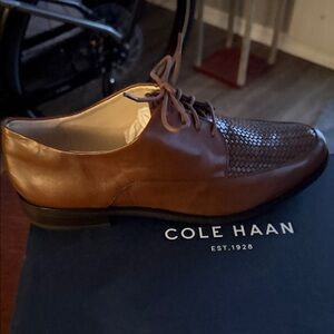 Cole Haan Women’s Brown Leather Oxfords